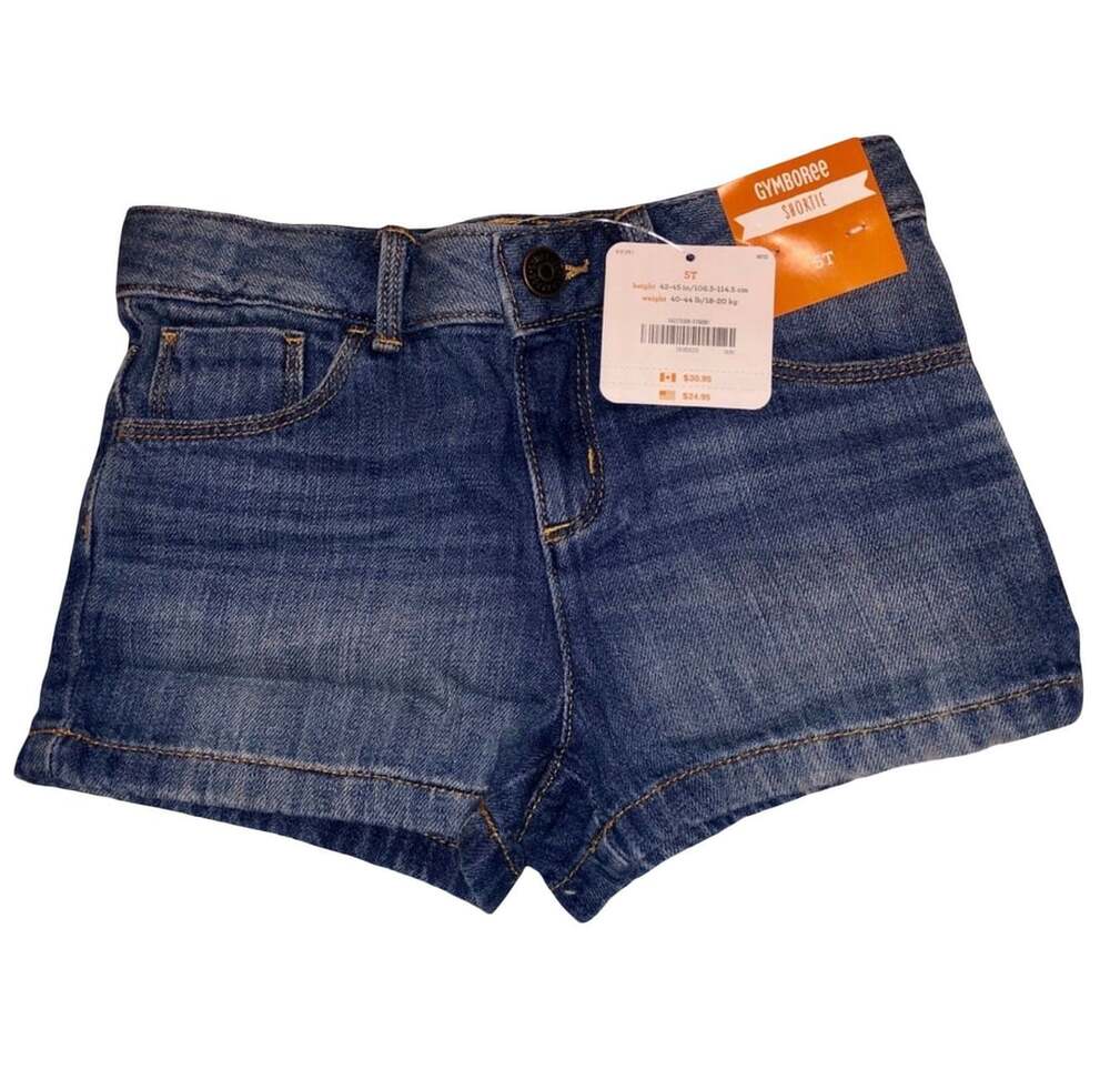 Gymboree Shortie Girls Denim Shorts Size 2T
